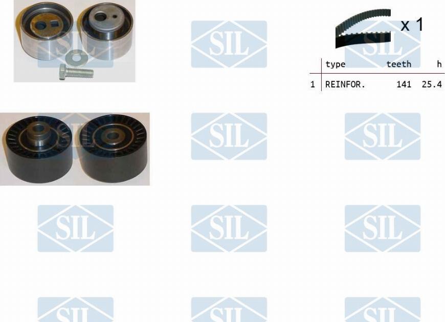 Saleri SIL TK1513 - Zobsiksnas komplekts adetalas.lv