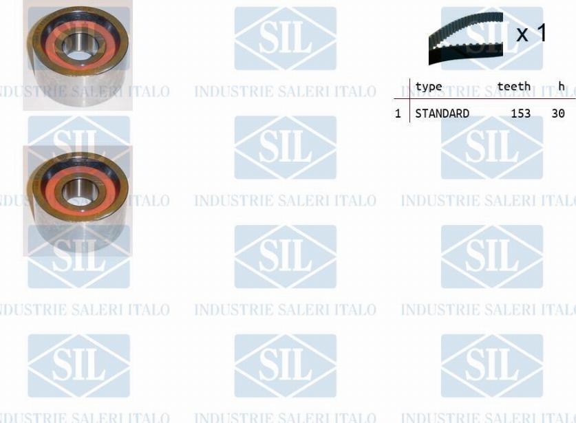 Saleri SIL TK1049 - Zobsiksnas komplekts adetalas.lv