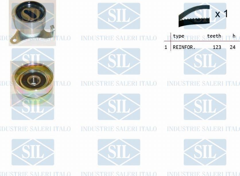 Saleri SIL TK1191 - Zobsiksnas komplekts adetalas.lv