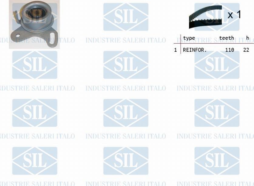 Saleri SIL TK1315 - Zobsiksnas komplekts adetalas.lv