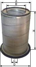 SAMPIYON FILTER CH 1329 - Gaisa filtrs adetalas.lv