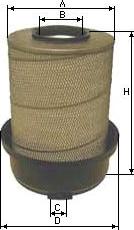 SAMPIYON FILTER CH 1191 - Gaisa filtrs adetalas.lv