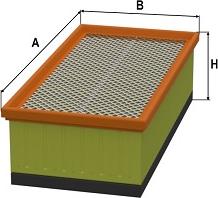 SAMPIYON FILTER CP 0294 SF - Gaisa filtrs adetalas.lv