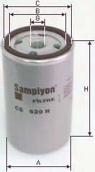 SAMPIYON FILTER CS 0620 H - Eļļas filtrs adetalas.lv