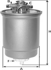 SAMPIYON FILTER CS 3001 M - Degvielas filtrs adetalas.lv