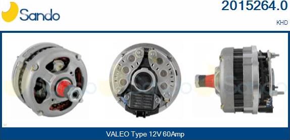Sando 2015264.0 - Ģenerators adetalas.lv