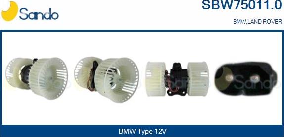 Sando SBW75011.0 - Salona ventilators adetalas.lv