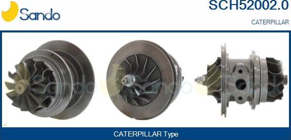 Sando SCH52002.0 - Serdeņa bloks, Turbokompresors adetalas.lv