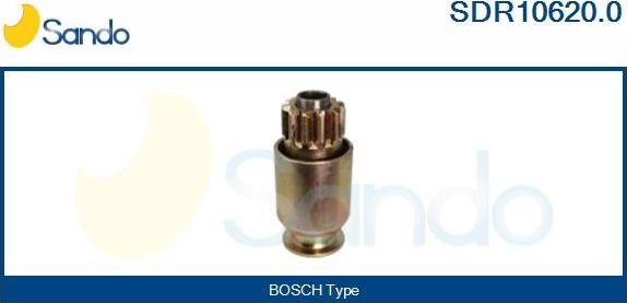 Sando SDR10620.0 - Zobrats, Starteris adetalas.lv