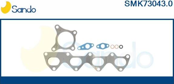 Sando SMK73043.0 - Montāžas komplekts, Kompresors adetalas.lv
