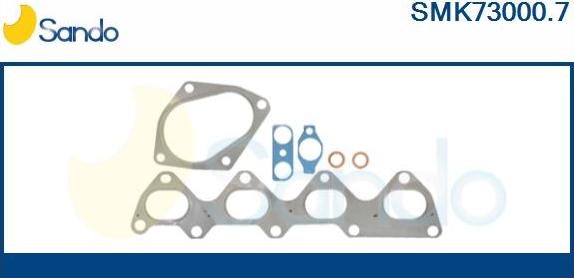 Sando SMK73000.7 - Montāžas komplekts, Kompresors adetalas.lv