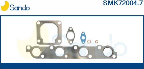 Sando SMK72004.7 - Montāžas komplekts, Kompresors adetalas.lv