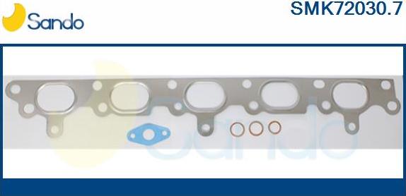 Sando SMK72030.7 - Montāžas komplekts, Kompresors adetalas.lv
