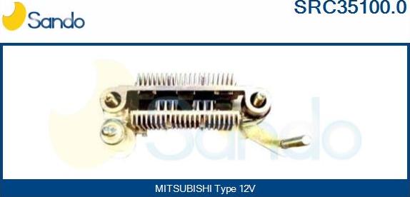 Sando SRC35100.0 - Taisngriezis, Ģenerators adetalas.lv