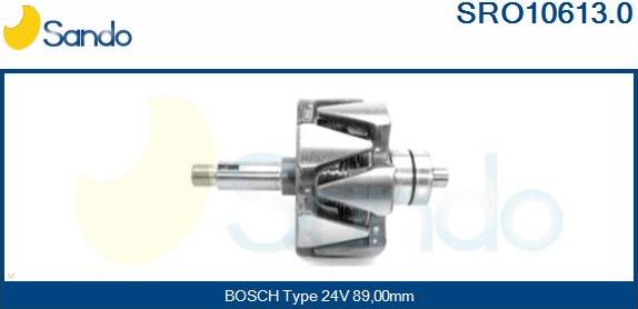 Sando SRO10613.0 - Rotors, Ģenerators adetalas.lv