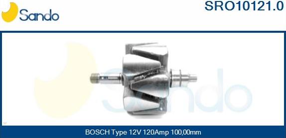 Sando SRO10121.0 - Rotors, Ģenerators adetalas.lv