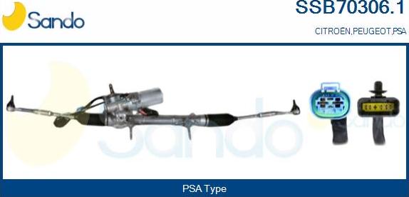 Sando SSB70306.1 - Stūres mehānisms adetalas.lv