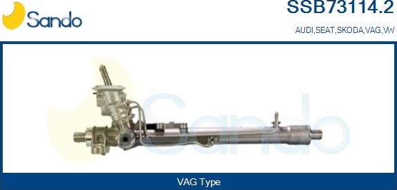 Sando SSB73114.2 - Stūres mehānisms adetalas.lv