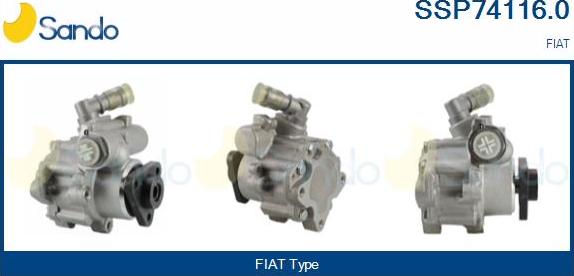 Sando SSP74116.0 - Hidrosūknis, Stūres iekārta adetalas.lv