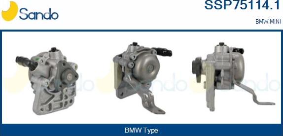 Sando SSP75114.1 - Hidrosūknis, Stūres iekārta adetalas.lv