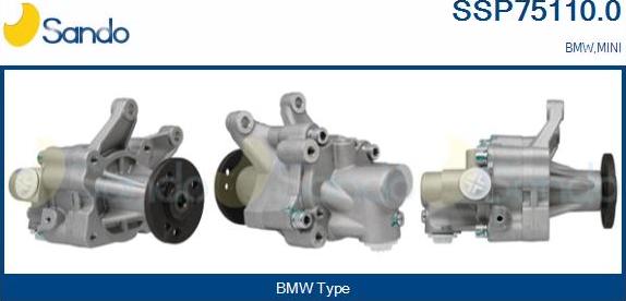 Sando SSP75110.0 - Hidrosūknis, Stūres iekārta adetalas.lv