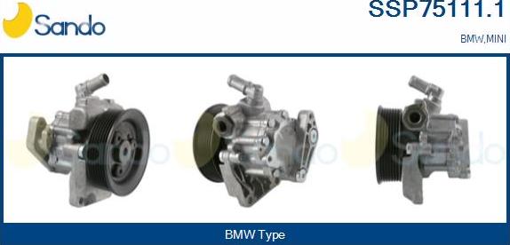 Sando SSP75111.1 - Hidrosūknis, Stūres iekārta adetalas.lv