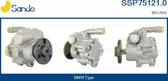 Sando SSP75121.0 - Hidrosūknis, Stūres iekārta adetalas.lv