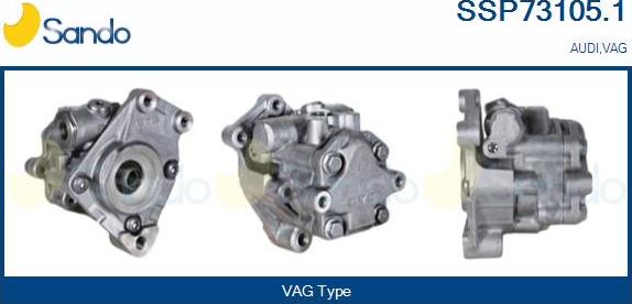 Sando SSP73105.1 - Hidrosūknis, Stūres iekārta adetalas.lv
