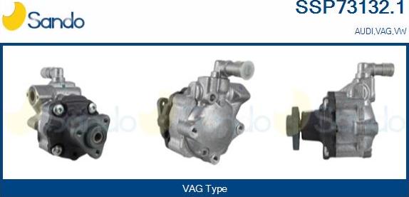 Sando SSP73132.1 - Hidrosūknis, Stūres iekārta adetalas.lv