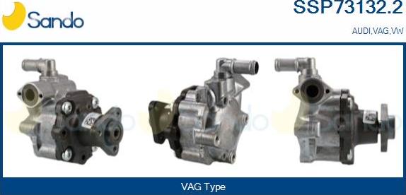 Sando SSP73132.2 - Hidrosūknis, Stūres iekārta adetalas.lv