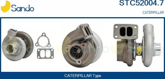Sando STC52004.7 - Kompresors, Turbopūte adetalas.lv