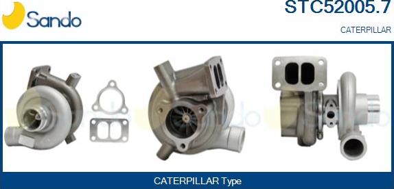 Sando STC52005.7 - Kompresors, Turbopūte adetalas.lv