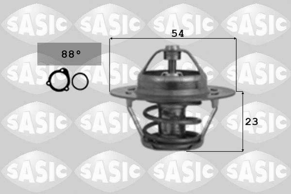 Sasic 9000131 - Termostats, Dzesēšanas šķidrums adetalas.lv