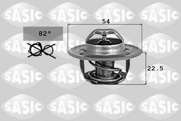 Sasic 9000726 - Termostats, Dzesēšanas šķidrums adetalas.lv