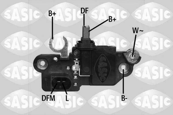 Sasic 9126008 - Ģeneratora sprieguma regulators adetalas.lv