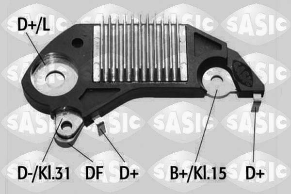 Sasic 9126003 - Ģeneratora sprieguma regulators adetalas.lv