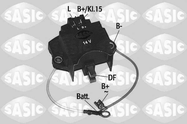 Sasic 9120014 - Ģeneratora sprieguma regulators adetalas.lv