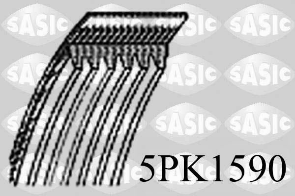 Sasic 5PK1590 - Ķīļrievu siksna adetalas.lv