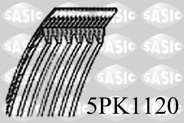 Sasic 5PK1120 - Ķīļrievu siksna adetalas.lv