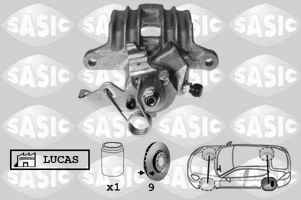 Sasic 6506010 - Bremžu suports adetalas.lv