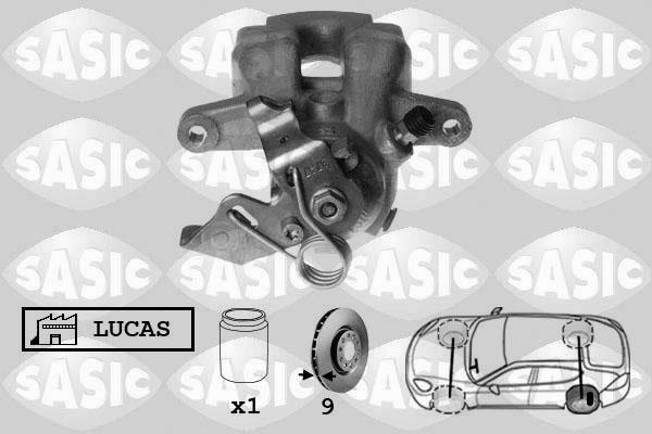 Sasic 6500012 - Bremžu suports adetalas.lv