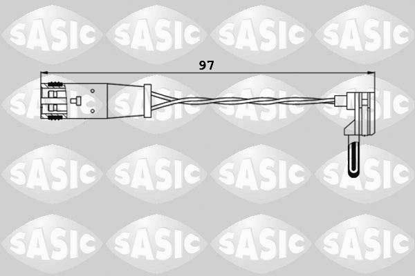 Sasic 6236002 - Indikators, Bremžu uzliku nodilums adetalas.lv