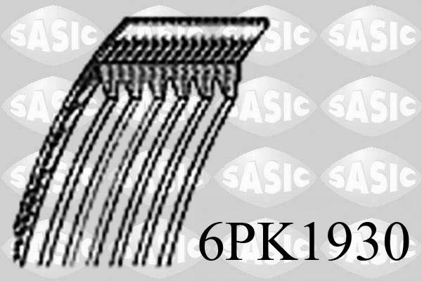 Sasic 6PK1930 - Ķīļrievu siksna adetalas.lv