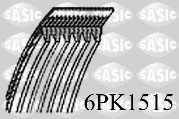 Sasic 6PK1515 - Ķīļrievu siksna adetalas.lv