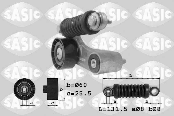 Sasic 1624002 - Siksnas spriegotājs, Ķīļsiksna adetalas.lv