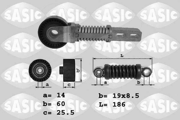 Sasic 1624039 - Siksnas spriegotājs, Ķīļsiksna adetalas.lv