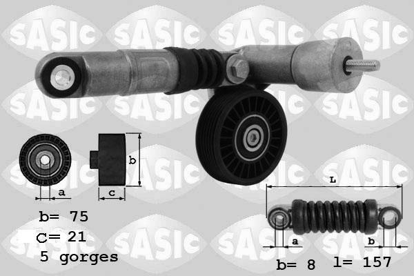 Sasic 1626047 - Siksnas spriegotājs, Ķīļsiksna adetalas.lv