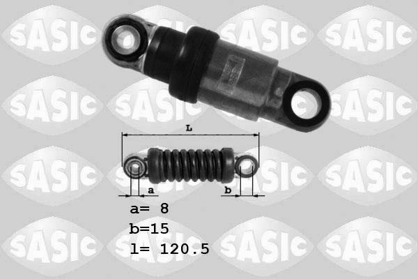 Sasic 1626052 - Siksnas spriegotājs, Ķīļsiksna adetalas.lv