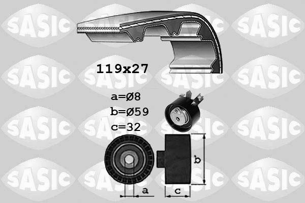 Sasic 1754026 - Zobsiksnas komplekts adetalas.lv