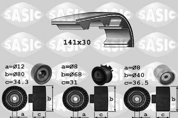 Sasic 1756044 - Zobsiksnas komplekts adetalas.lv